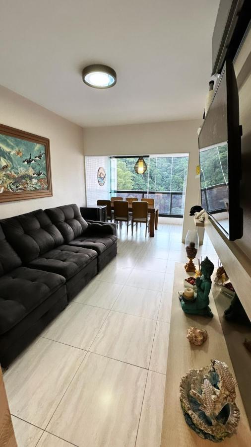 Flat Capitania Varam Guaruja Com Varanda Gourmet Bagian luar foto